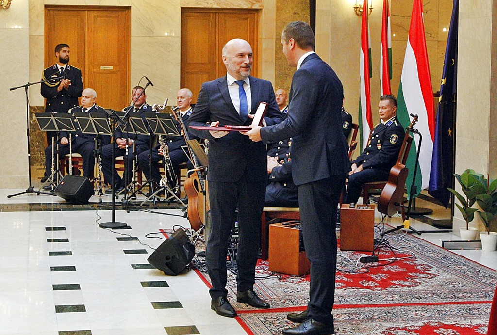 Miniszteri elismerést kapott Tárnoki Richárd