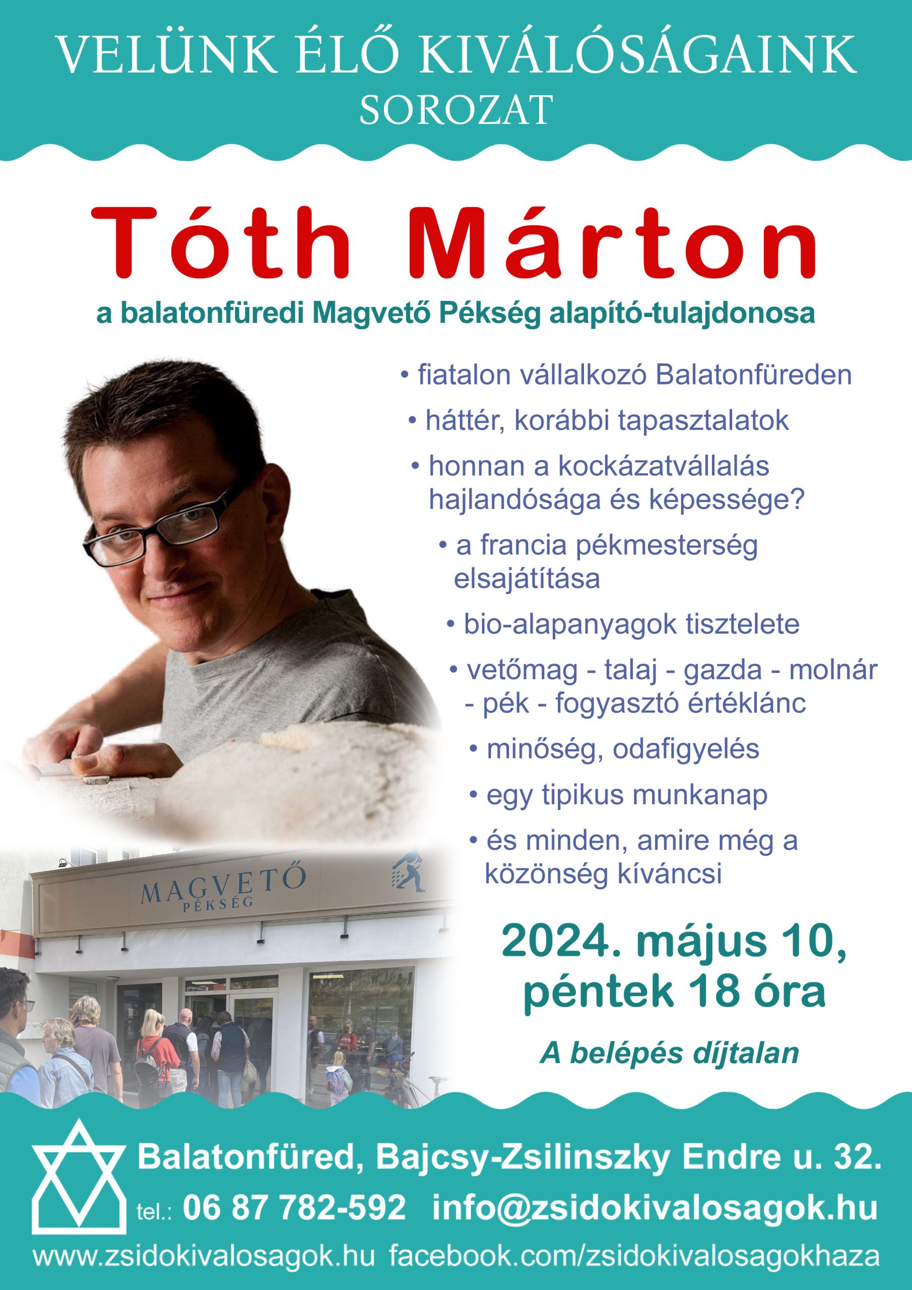Zskh Velünk élő Kiválóságaink Tóth Márton 2024.05.10