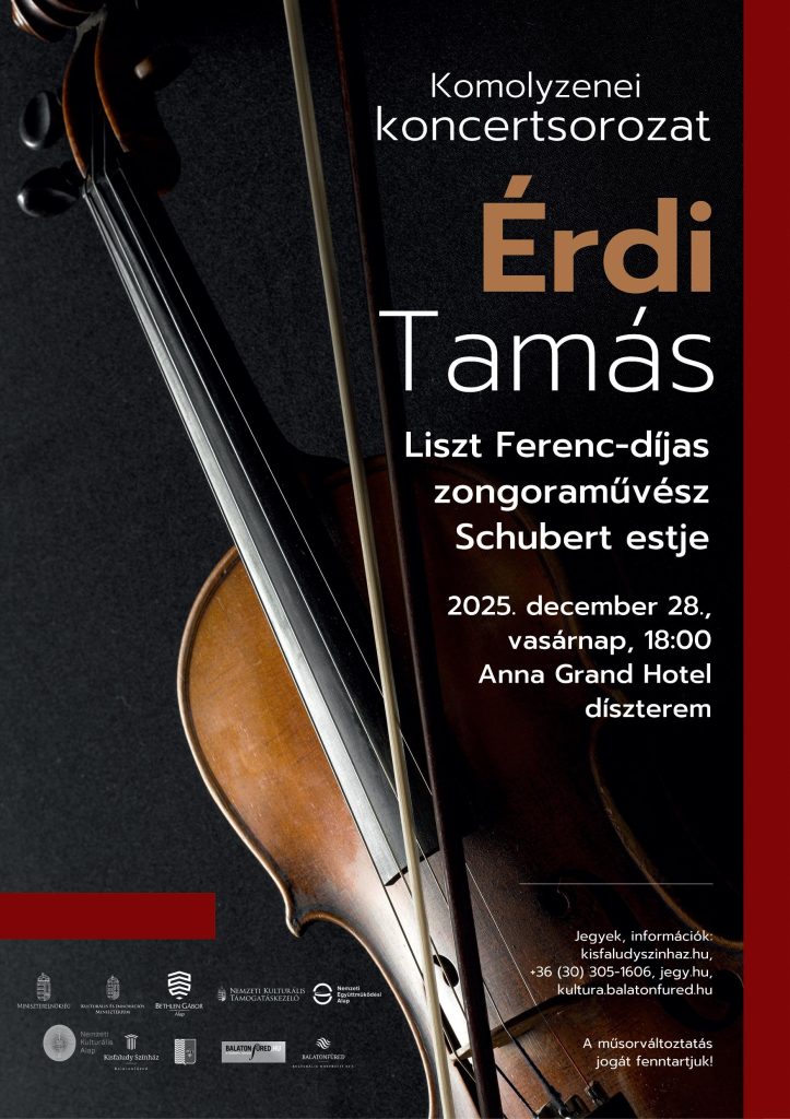 Komolyzenei Koncertsorozat 2025.12.28 Érdi Tamás A3
